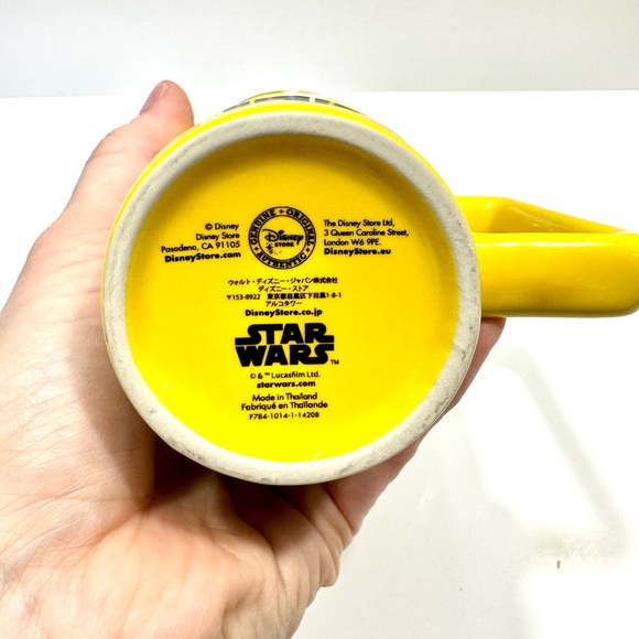 STAR WARS C3PO DISNEY STORE TALL 16oz LATTE MUG - Picture 8 of 8